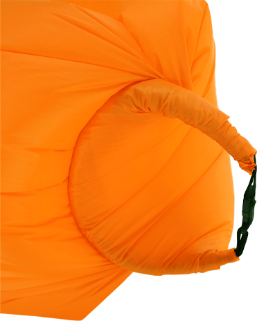 Nafukovací sedací vak Lazy bag orange