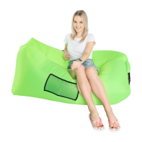 Nafukovací sedací vak Lazy bag green