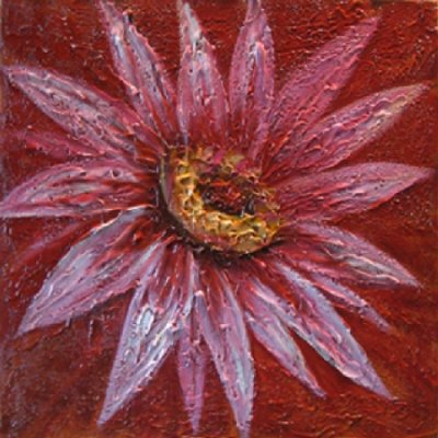 Obraz Červený květ
