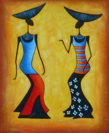 Obraz - Dvě tančící ženy