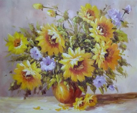 Obraz - Žluté květy