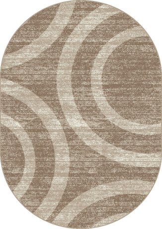 Oválný kusový koberec Cappuccino 16012-13o, 160x230 cm