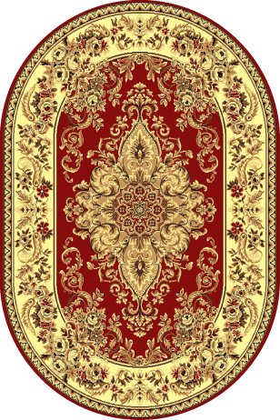Oválný kusový koberec Gold 367-22o, 200x300 cm