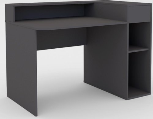 PC stůl s nástavbou Rea Roberto pravý
