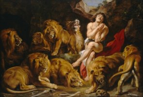 Peter Paul Rubens - Daniel v jámě lvové