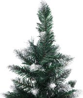 Posněžený vánoční stromek se šiškami CHRISTMAS TYP 2, 210 cm