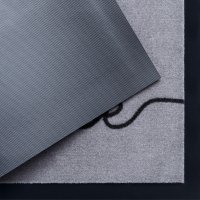 Protiskluzová rohožka Printy 104511 Grey/Black