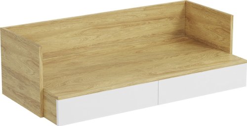 Psací stůl MOBIUS 2S alpská bílá