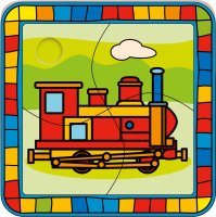Puzzle lokomotiva