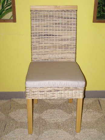Ratanová jídelní židle Memphis-borovice