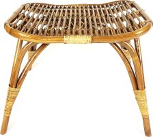 Ratanová stolička ALOHA - tmavý med