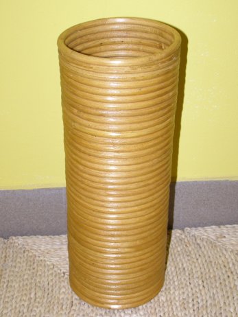 Ratanová váza V1-světlá