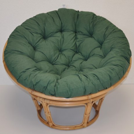 Ratanový PAPASAN světlý - průměr 100 cm