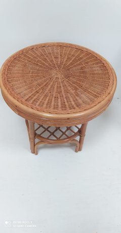 Ratanový stolek JANEIRO, světlý
