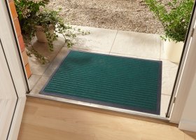 Rohožka Mix Mats Striped 105650 Smaragd Green