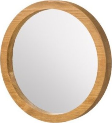 Rustikální zrcadlo LUS04 průměr 62 cm