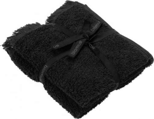 Set 2 ručníků FRINO Black 30x50 cm