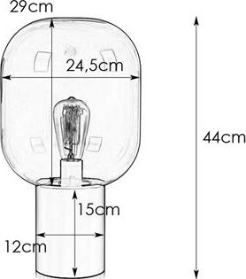 Stolní lampička BROOKLYN 107480