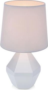 Keramická stolní lampička Ruby 106140, bílá