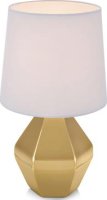 Keramická stolní lampička Ruby 106142, zlatá
