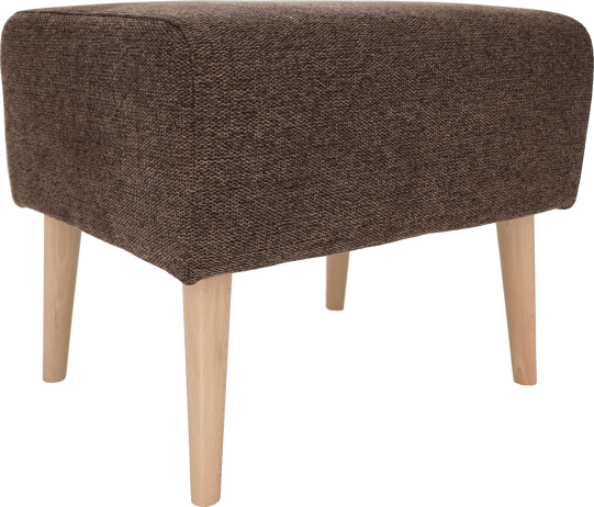Hnědý taburet Homespot