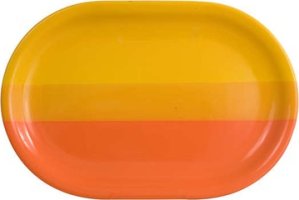 Talíř ovál oranžovo/žlutý 35,5cm