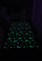 Svítící koberec Glow šedá 160x230 cm
