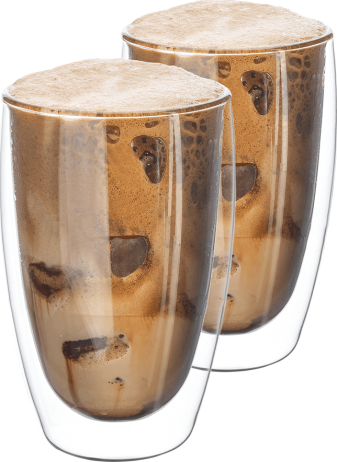 Termo sklenice Cool Latte 450 ml set 2 ks