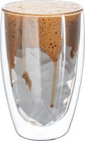 Termo sklenice Cool Latte 450 ml set 2 ks