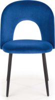 Tmavě modrá jídelní židle K384