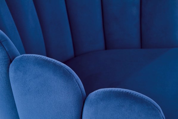 Tmavě modrá jídelní židle K410