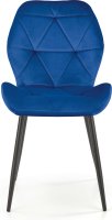 Tmavě modrá jídelní židle K453