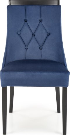 Tmavě modrá jídelní židle ROYAL