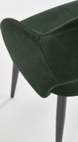 Tmavě zelená jídelní židle K364
