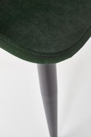 Tmavě zelená jídelní židle K364