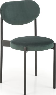 Tmavě zelená jídelní židle K509