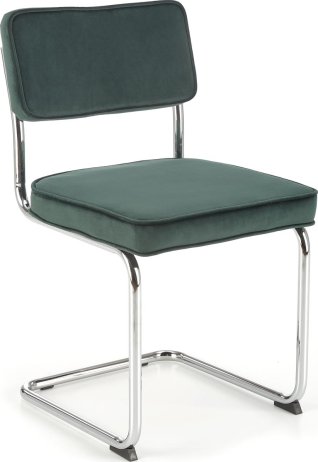 Tmavě zelená jídelní židle K510