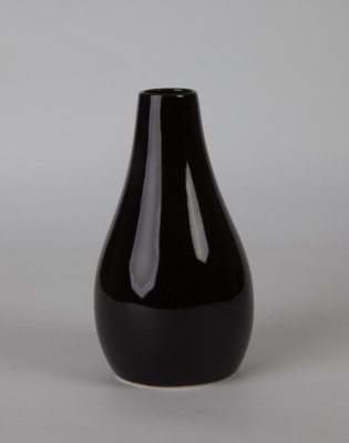 Váza Drop černá 25