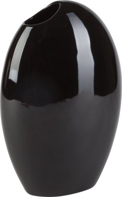 Váza Egg, černá