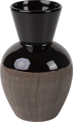 Váza Rotund add, černá