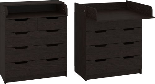 Přebalovací komoda K-3+3 wenge