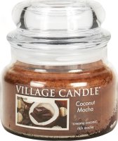 Vonná svíčka ve skle Kokosové moka-Coconut Mocha, 11oz