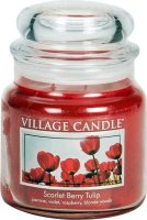Vonná svíčka ve skle Tulipány-Scarlet Berry Tulip, 16oz