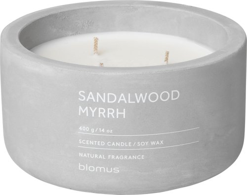 Vonná svíčka Sandalwood Myrrh - kulatá