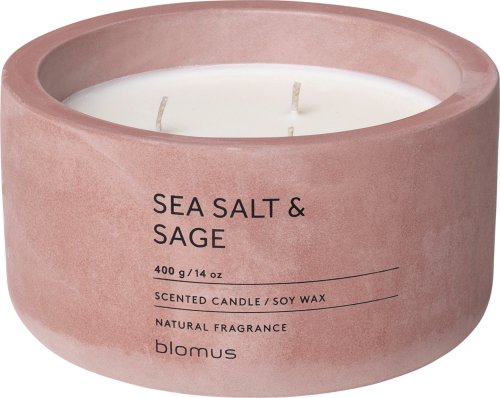 Vonná svíčka Sea Salt & Sage - kulatá