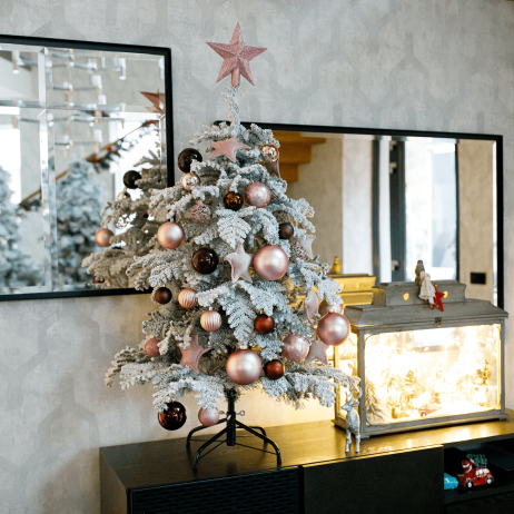 Zasněžený vánoční stromek MARAVEL 120 cm