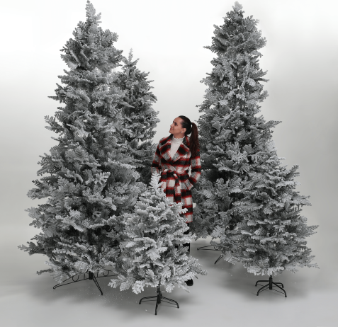 Zasněžený vánoční stromek MARAVEL 120 cm