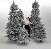 Zasněžený vánoční stromek MARAVEL 309 cm
