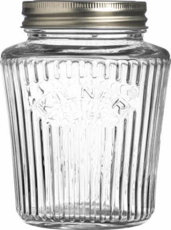 Zavařovací sklenice s víčkem 0,5l fasetový design 0025.707 Kilner