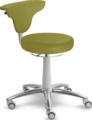Zdravotní stolička s opěrkou MEDI 1251 med